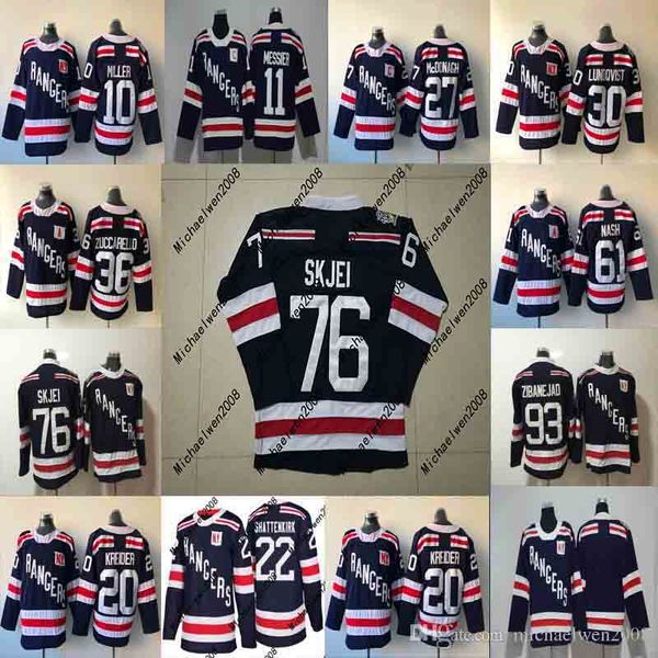 

76 Brady Skjei Jersey 2018 Winter Classic 22 Kevin Shattenkirk 93 Mika Zibanejad 61 Rick Nash Jersey