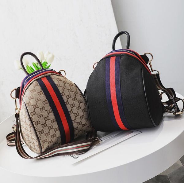 

2018 canvas backpack leisure backpack lady bag travel bag small big capacity handbag woman bag backpack style fashion bags wd21