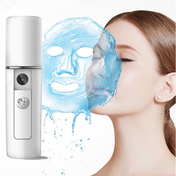 Portátil Nano Handheld Pulverizador Máquina Hidratante Reforçador de Água Instrumento de Beleza USB Carregamento Facial Dispositivo Hidratante