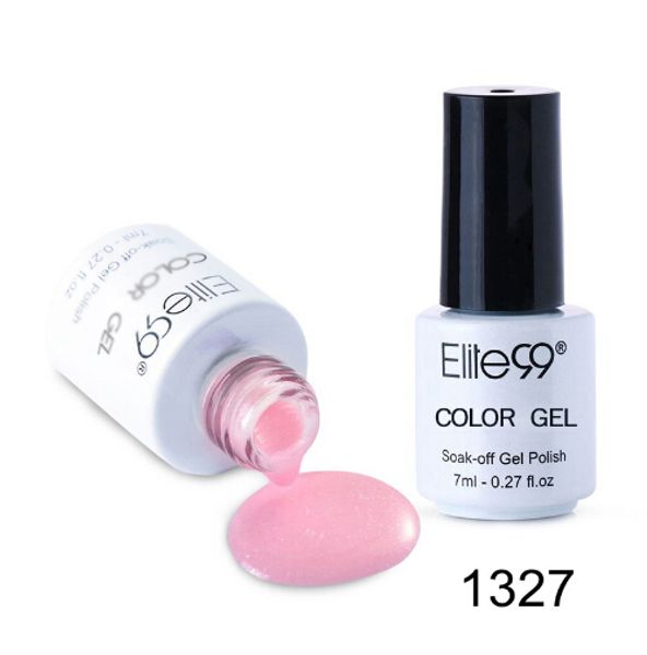 

elite99 7ml pure color polish semi permanent gorgeous nail polish enamel soak off uv led lamp cure varnish base nail art
