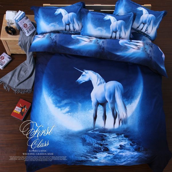 

new year gifts 3d galaxy mercury bedding set duvet/doona cover bed sheet pillow cases 3/4pcs bedclothes  twin xl bed
