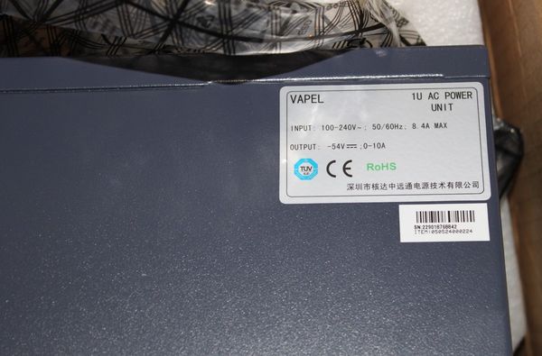 

100% working power supply for zte 48v dc vapel 1u power c320 c300 c220 5680t 5683t