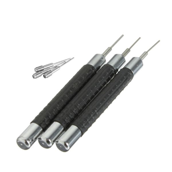 

new arrvial professional useful stainless steel punch watch strap link pin remover punches spring bar repair tool 3 type