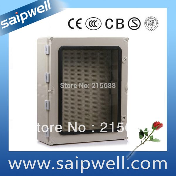 

saipwell clear cover waterproof junction box with lock sp-at-604019