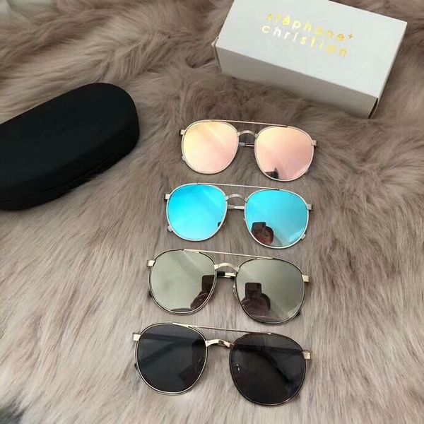 

стефан кристиан vivide очки/гафа-де-сол sonnenbrille унисекс роскошные дизайнерские солнцезащитные очки новые с коробкой, White;black