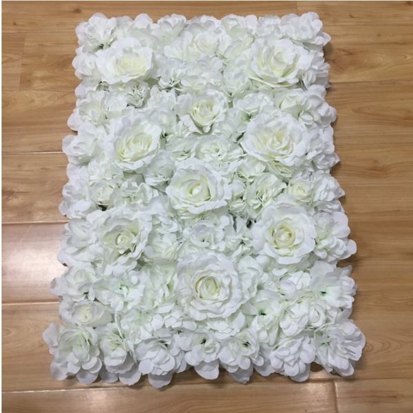 Kostenloser Versand 10 teile/los 60X40 CM Romantische Künstliche Rose Hortensie Blume Wand für Hochzeit Party Bühne und Hintergrund Dekoration Viele farben