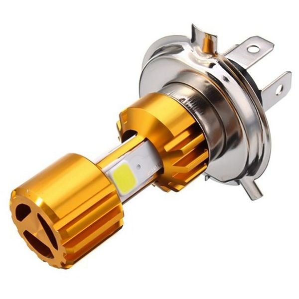 

2шт LED H4 мотоцикл фары лампы DC 12V скутер аксессуары мотоцикл фары дальнего света