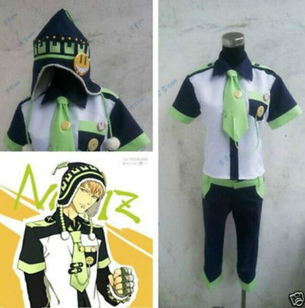 

горячо! драматическое убийство dmmd seragaki noiz косплей костюм, Black;red