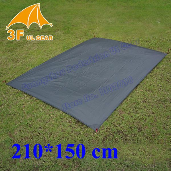 

3f gear 210*150 cm moistureproof pu coating groundsheet
