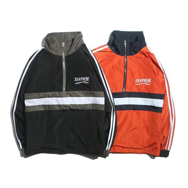 

jacket spring autumn man jackets men streeter hoodie zipper mens jackets brands 2018 jaqueta masculina casaco masculino 50j0225, Black;brown