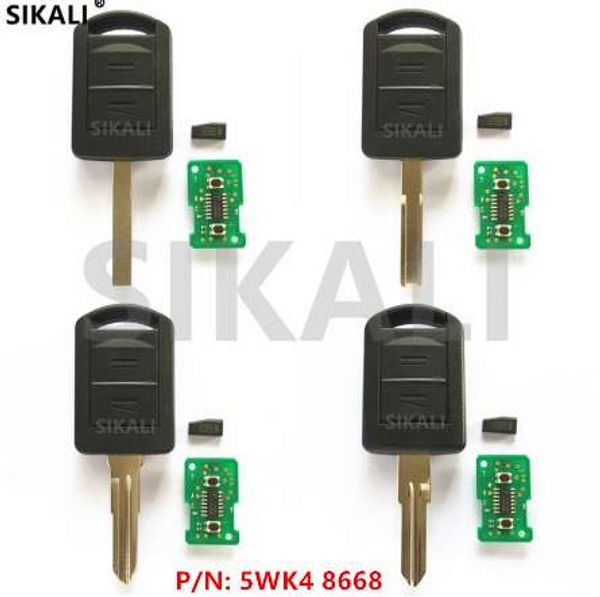 2BT Chave Remota para 5WK48668 para Agila Meriva Astra Corsa C Combo Van Tigra Vectra 433.9MHz com ID40 Chip para Opel