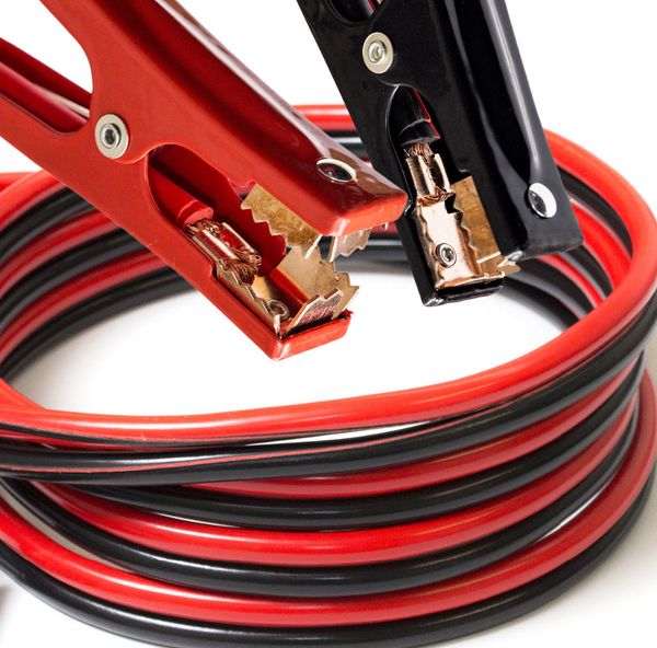 

12 ft/3.65m 10 gauge 12v 150amp heavy duty power booster cable emergency car auto battery jumper new