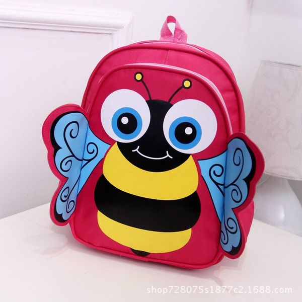 

2 цвета выбрать милый медоносная пчела мультфильм mochila эсколар для мальчика и девочки школьные сумки mochila infantil ребенка рюкзак возр