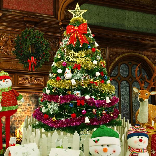 New 150cm Artificial Christmas Tree Lighted Bundle Cheap Christmas
