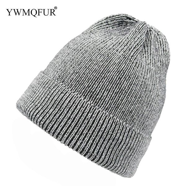 

winter women hats autumn keep warm knitted casual female bright silk skullies beanies caps 2018 new arrival ywmqfur