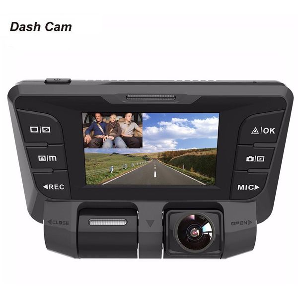 Vehicle Electronics & GPS Car Video 2 WiFi 4K 2160P 1080P Dash Cam 170° Dual Lens Car DVR Camera Motion Detection