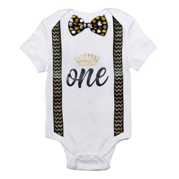 

baby boys bow gentleman romper infantil baby cotton summer romper kids infant one year 1st birthday children clothing, Blue