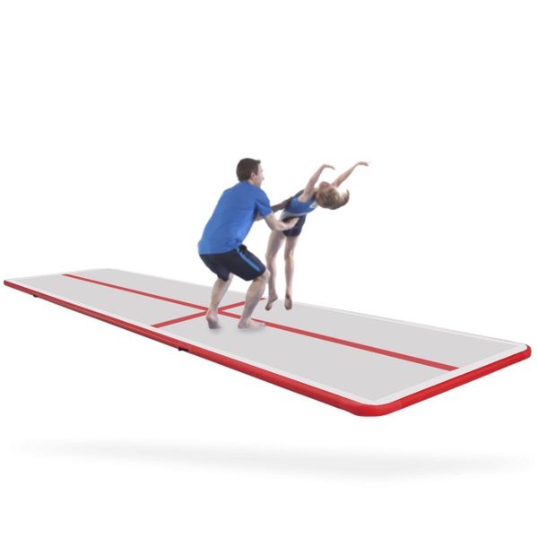 

air track tumbling gymnastic/yoga/taekwondo/water floating/camping foldable training anti-slip mat with pump