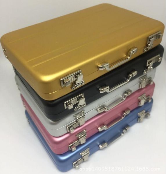 

Aluminium credit card holder mini briefca e bu ine name card ca e