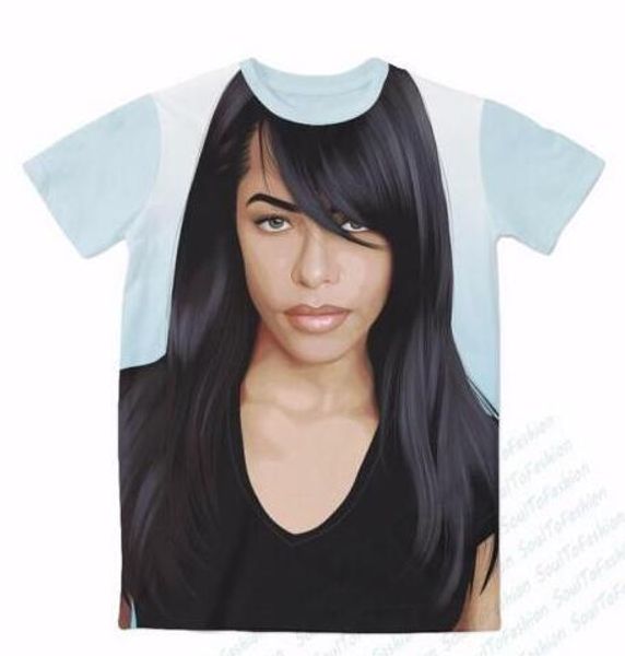 

Новая мода пары Мужчины / Женщины унисекс Aaliyah смешно 3D печати нет крышки случайны