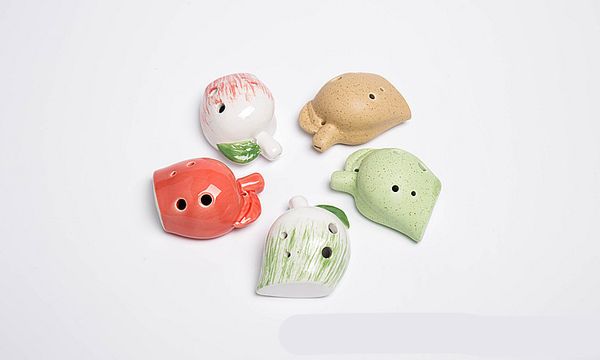 

6 отверстие окарина оптовая фрукты форма детские игрушки китайские традиционные ремесла