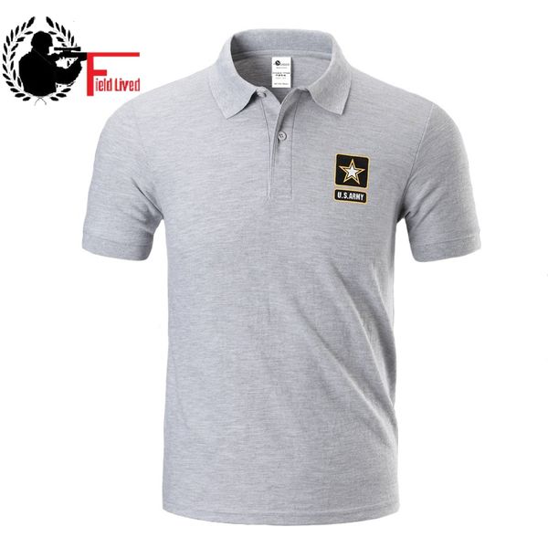 

brand clothing summer tactical men's t-shirts casual combat shirt solid collar jersey male short sleeve t shirts, White;black