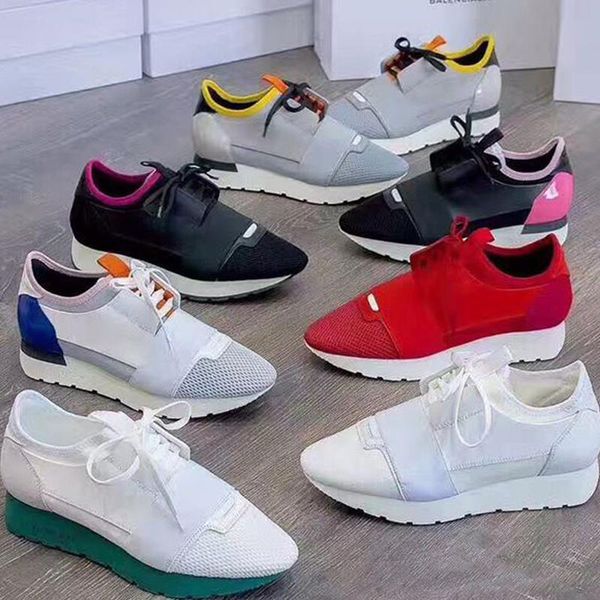 

2018 Unisex Run Man Woman Casual Shoes Fashion Good Quality Mixed Colors Low Cut Lace-up Zapatos Mujer Race Runner Shoes Outdoors