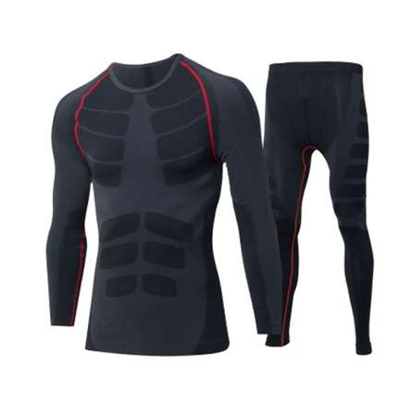 

winter thermal underwear sets men long john brand quick dry anti-microbial stretch men's thermo underwear male warm long johns, Black;white