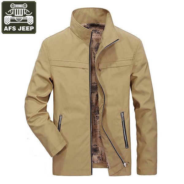 

brand jacket men coat army jacket casual stand collar coat men windbreaker solid breathable outwear big size m-4xl, Black;brown