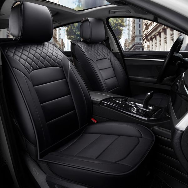 Grosshandel Car Interior Accessories Front Einzelsitzbezug Fur Limousine Full Surrounded Design Pu Haltbare Einteilige Vordersitzbezuge Fur Suv Von