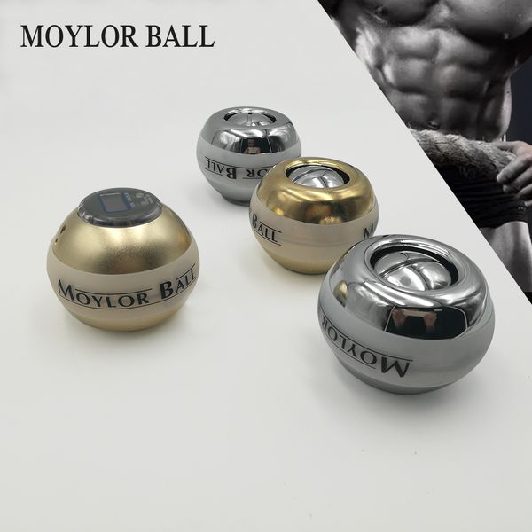 

2018 strengthen 48lbs power wrist ball metal forearm muscle training pressure relieve gyro ball gyroscopic force exerciser a
