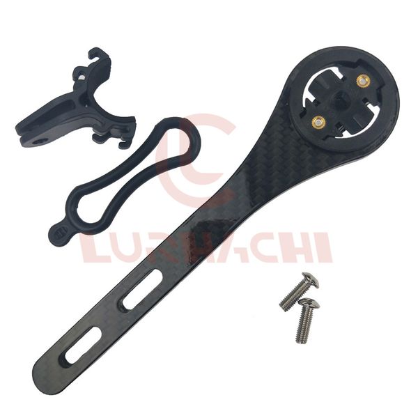 

LURHACHI Carbon Fiber Bike Компьютер Держатель Велосипедный Компьютер Крепление Для Garmin / Bryto