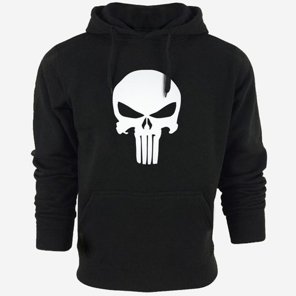 

navy blue/black fashion brand hoodie men hooded anime skull hoodies new casual male sweatshirt homme hip hop sportswear