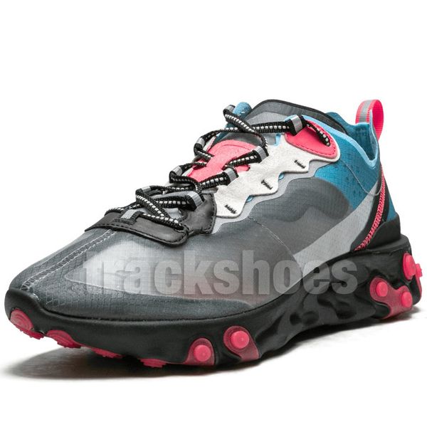 

Новый реагирующий элемент 87 мужчины женщины Бег кроссовки синий холод Нептун Зеленый синий полночь темно-синий Total Orange Thunder Blue Беговая спортивная обувь