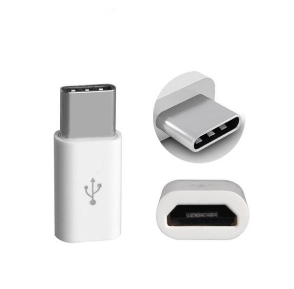 Cavo USB USB-C 3.1 Tipo C Maschio a Micro USB Femmina Adattatori Convertitore Tipo-C Cavi per telefoni cellulari per Macbook Nokia Nexus