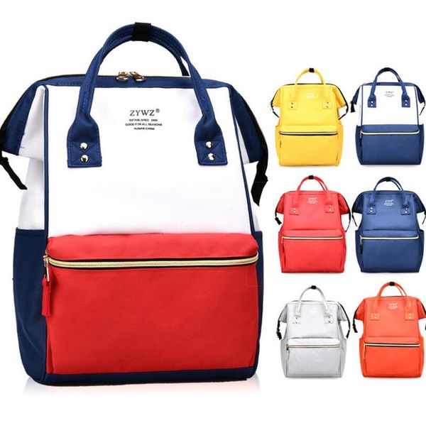 

fashion girl travel satchel rucksack lapstudents shoulder schoolbag handbag mommy backpacks diaper bags large capacity dda756