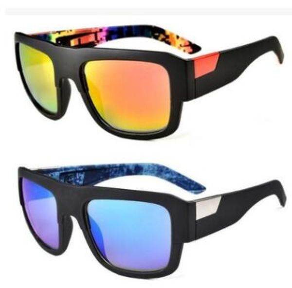 

new sports men sunglasses fox decorum outdoors goggles sun glasses big frame 12 colors sports sunglasses anti uv eyeglasses 30 pairs, White;black