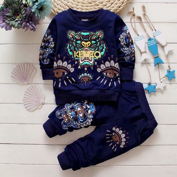 

2019 new cla ic luxury de igner baby t hirt jacket pant two piec 1 4 year olde uit kid fa hion children 039 2pc cotton clothing e