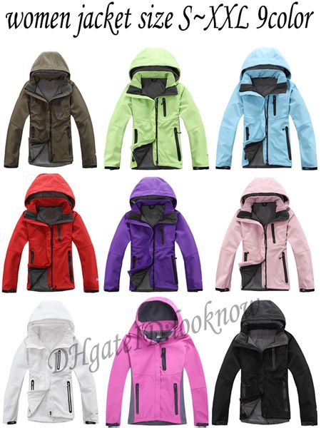 

Whole ale the women north oft hell jacket face coat men outdoor port coat women ki hiking windproof winter outwear oft hell jacket, Blue;black