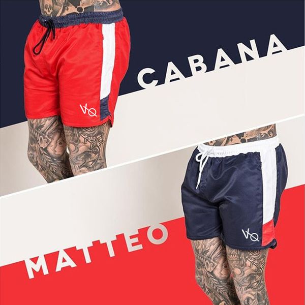 

2018 new fashionable men's summer shorts men's summer casual breathable shorts, Black