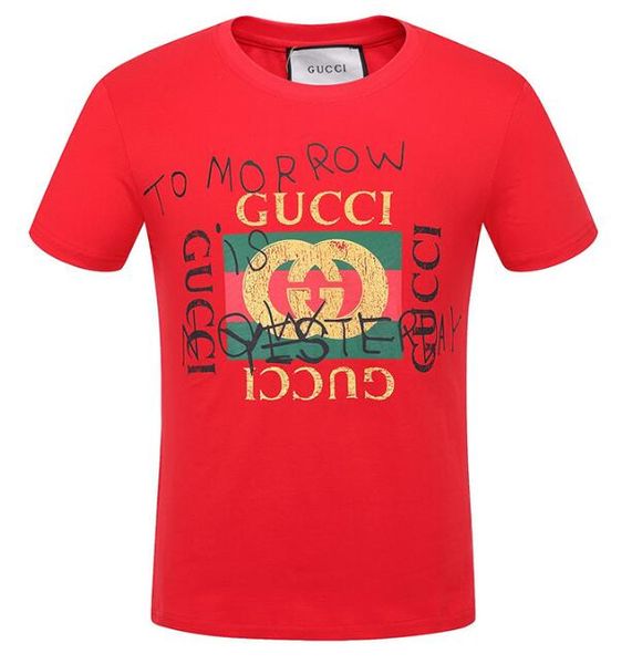 

18ss новые G мода повседневная мужская Марка волк футболка Мужской с коротким рукав