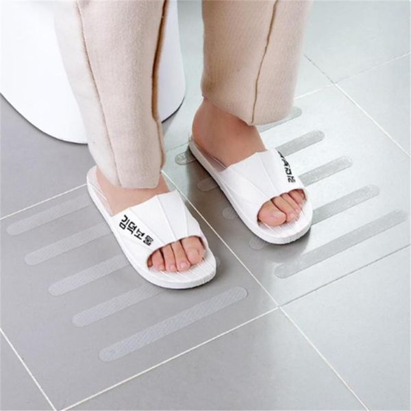 

10pcs anti slip bath grip stickers non slip shower strips flooring safety tape