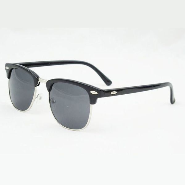 

2020 new arrival half men metal sunglasses women brand designer vintage glasses coating mirror fashion lover travel sunglasses wholesale, White;black