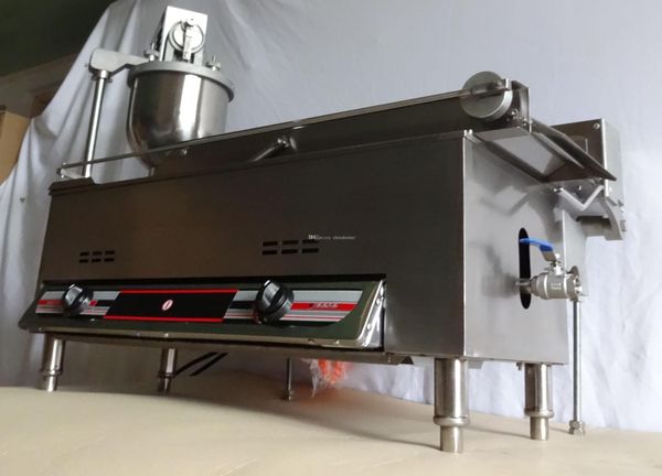 

Electric ga heating multiply automatic doughnut frying making machine doughnut maker donut frying machine donut making machine