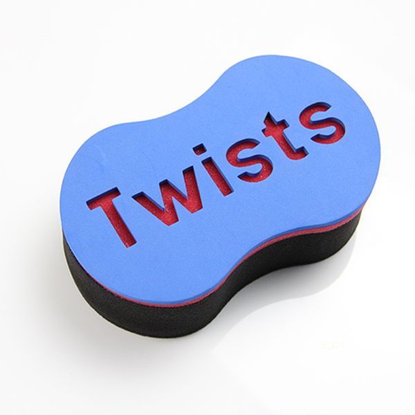 

magic barber hair salon twist tools barber sponge hair brush for dreads afro locs twist curl coil magic twist hair styling tool, Silver