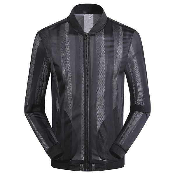 

plus size 5xl men summer quick dry thin jacket coat for sun protective skin jacket 34, Black;brown