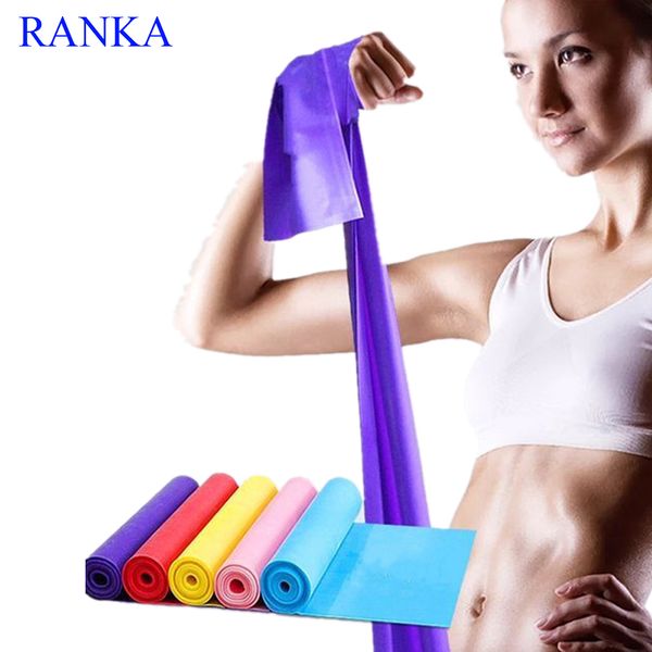 

2018 gum for fitness equipment strength training latex elastic resistance bands workout crossfit yoga rubber loops sport pilates