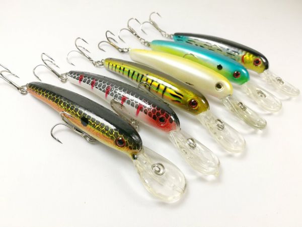

wholesale 12pcs fishing lures crankbait hooks 13.5g/11cm ing