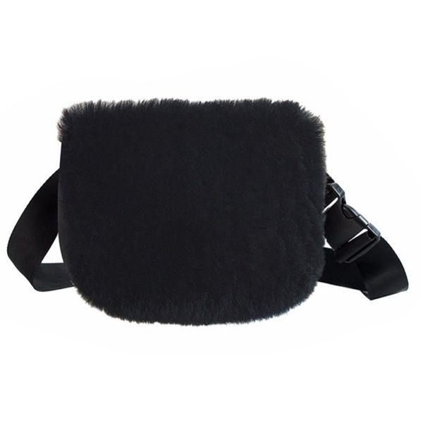 

ljl fashion teenage girls fanny packs luxury plush waist packs crossbody belt bag heuptas pochette