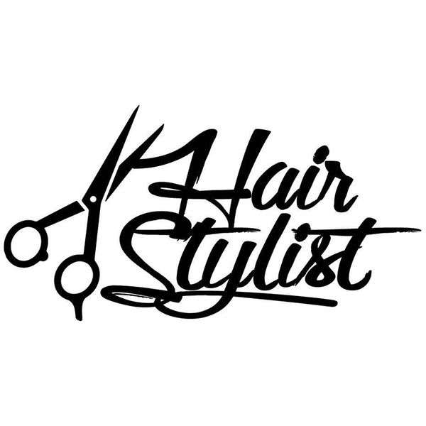 2019 17 8 8cm Hair Stylist Decal Beauty Style Fashion Delicate